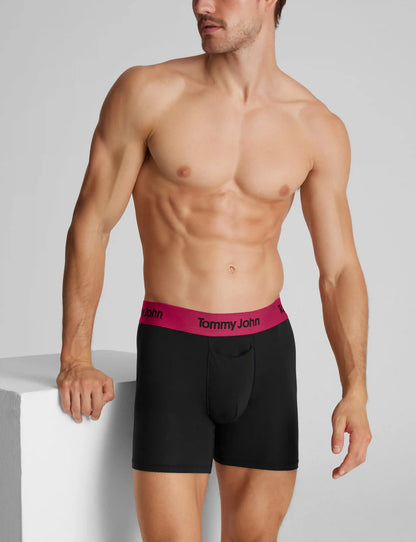 Second Skin Mid-Length Boxer Brief 6"