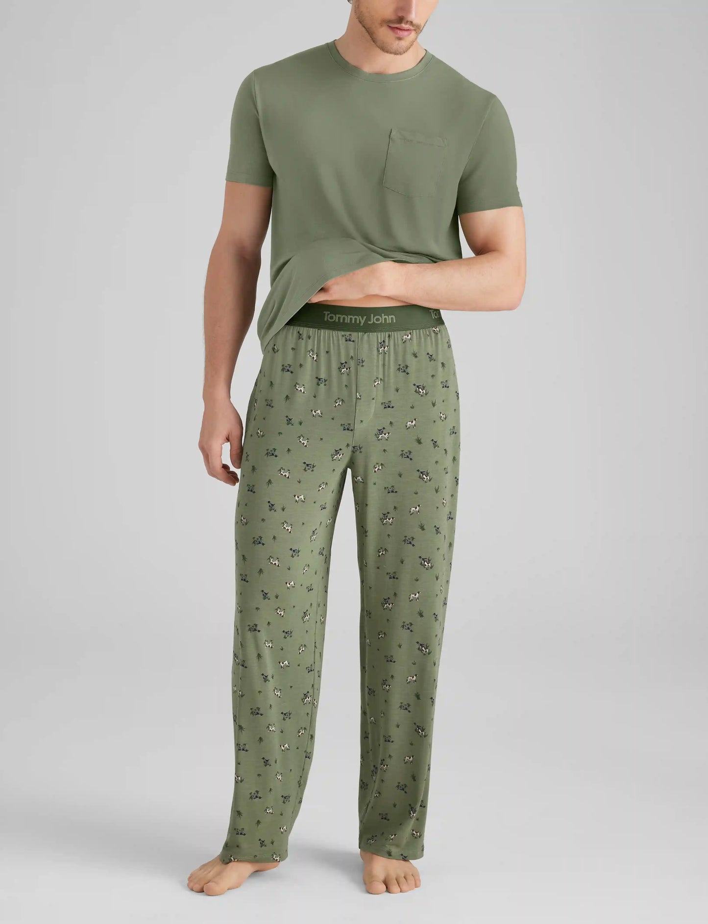 Second Skin Sleep Pocket Tee & Pant Set