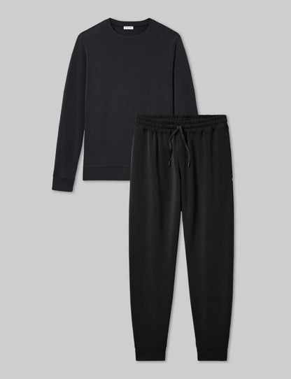 Luxe Traveler Knit Long Sleeve Crew & Jogger Set