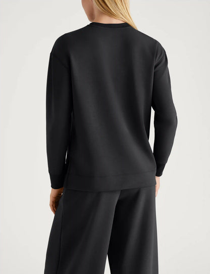Women's Luxe Traveler Knit Long Sleeve Crew Neck
