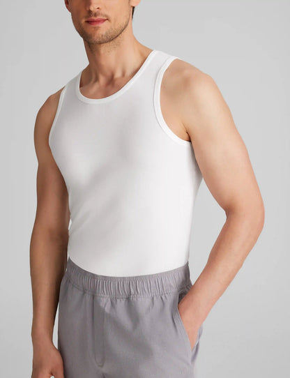 Cool Cotton Tank Stay-Tucked Undershirt
