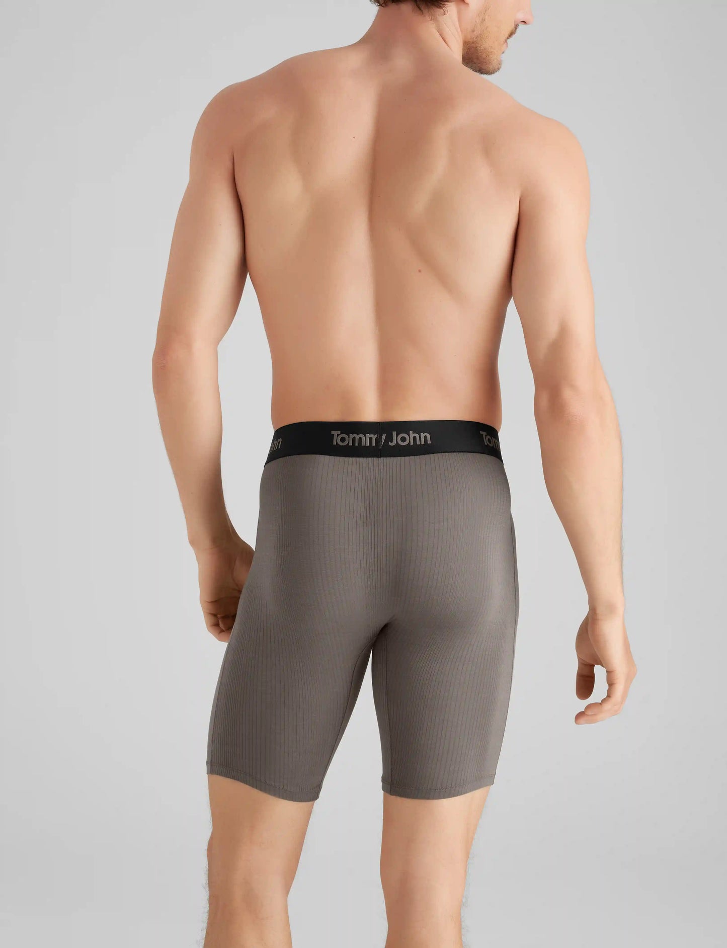 Second Skin Luxe Rib Boxer Brief 8"