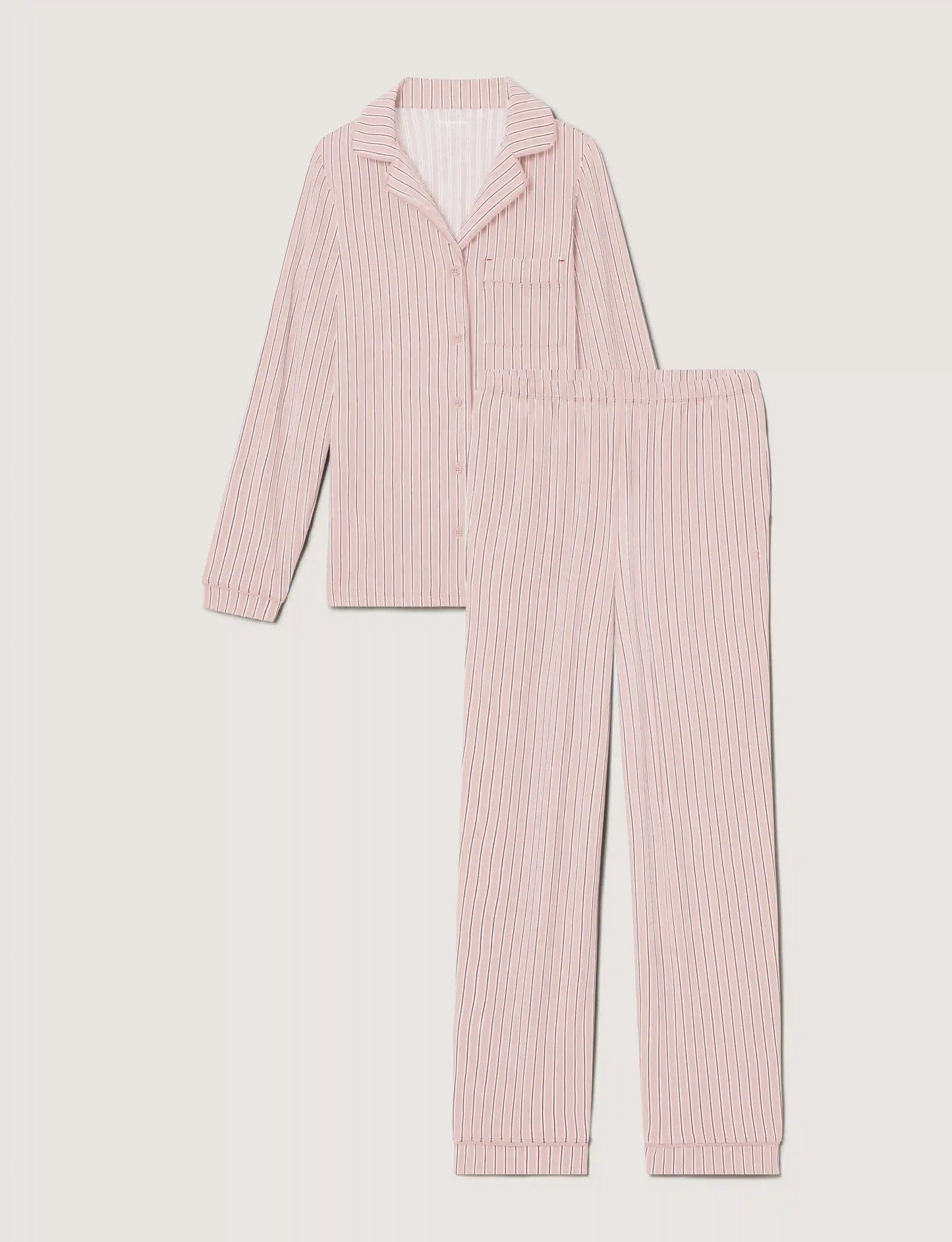 Women's Downtime Long Sleeve Pajama Top & Pant Set