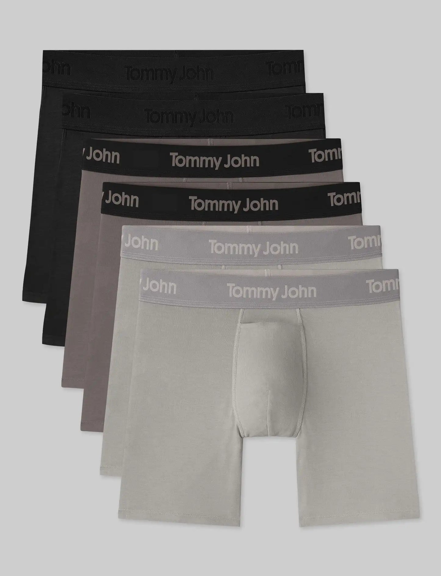 Second Skin Mid-Length Boxer Brief 6" (6-Pack)