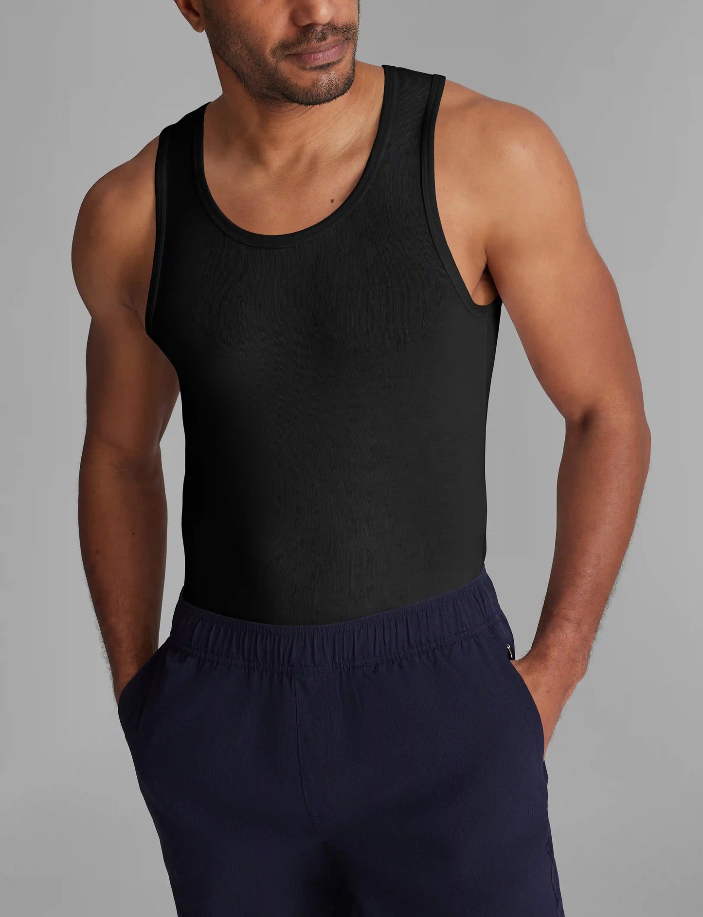 Second Skin Tank Stay-Tucked Undershirt