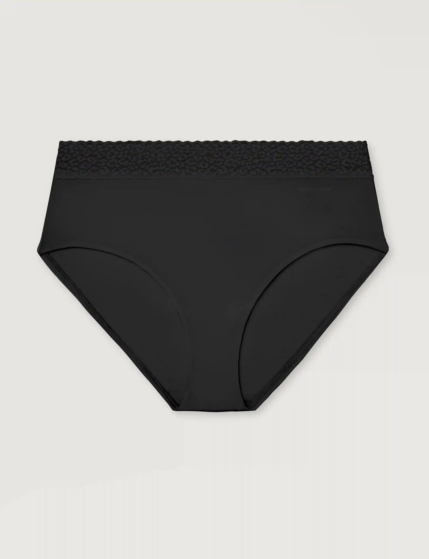 Women's Second Skin High Rise Brief, Lace Waist