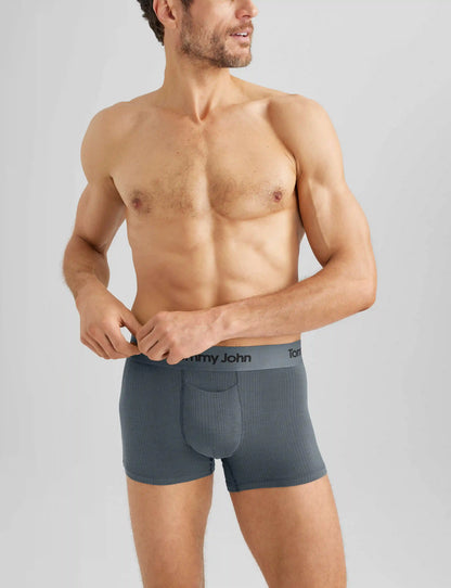 Second Skin Luxe Rib Square Cut 2" (3-Pack)