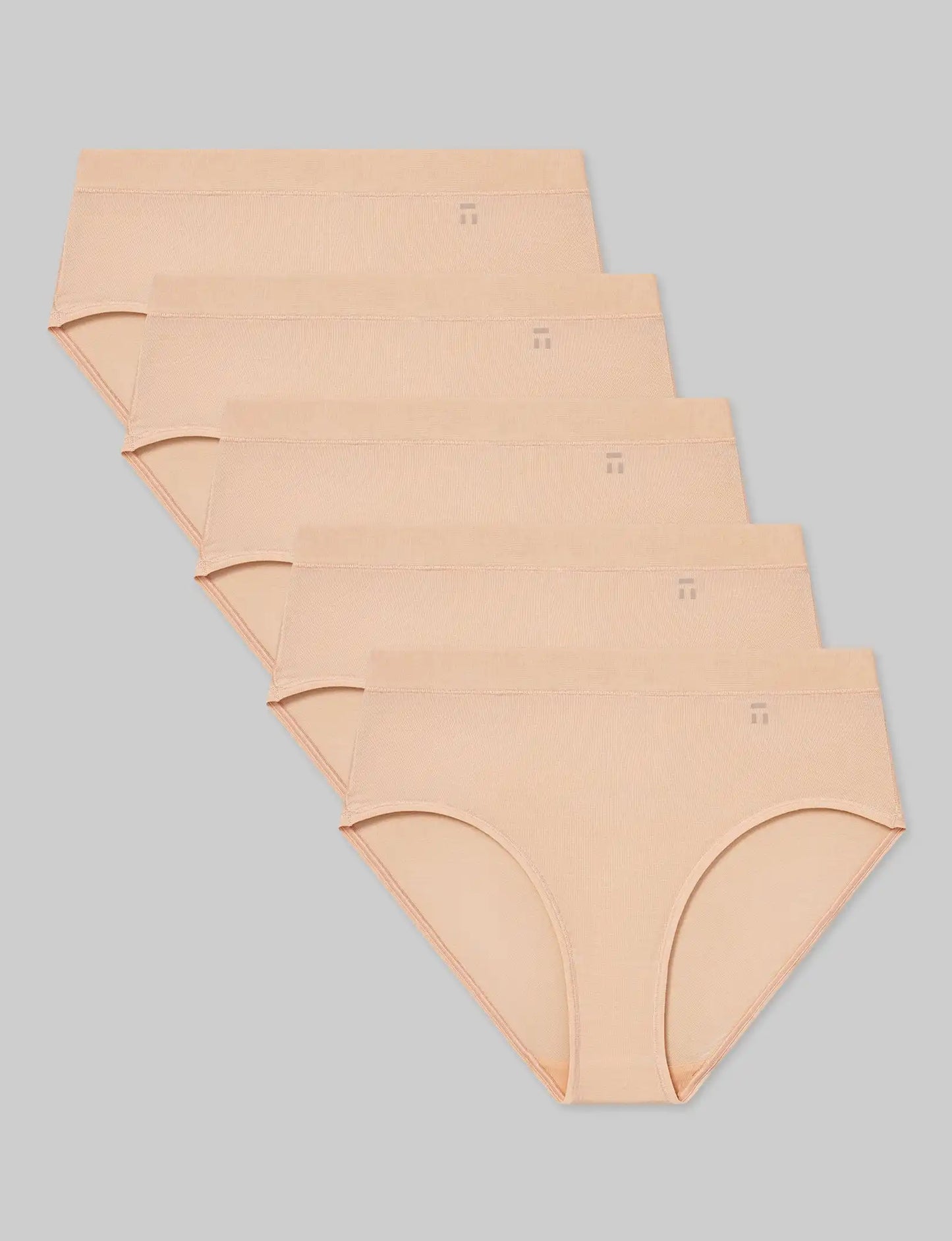 Women's Second Skin High Rise Brief (5-Pack)