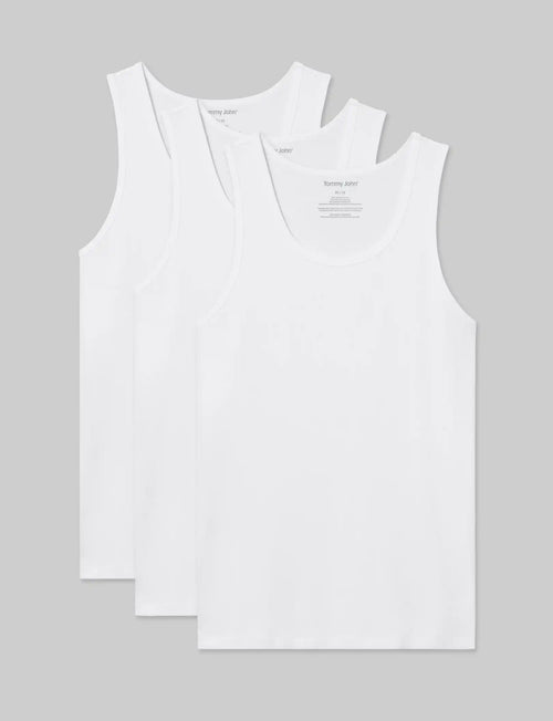 Cool Cotton Rib Tank (3-Pack)