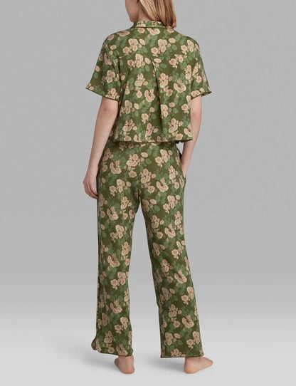 Women's Downtime Pullover Pajama Top & Pant Set