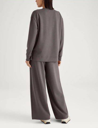 Women's Luxe Traveler Knit Long Sleeve Crew & Pant Set