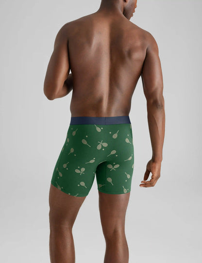 Cool Cotton Mid-Length Boxer Brief 6"
