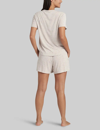 Women's Second Skin Sleep Pocket Tee & Short Set