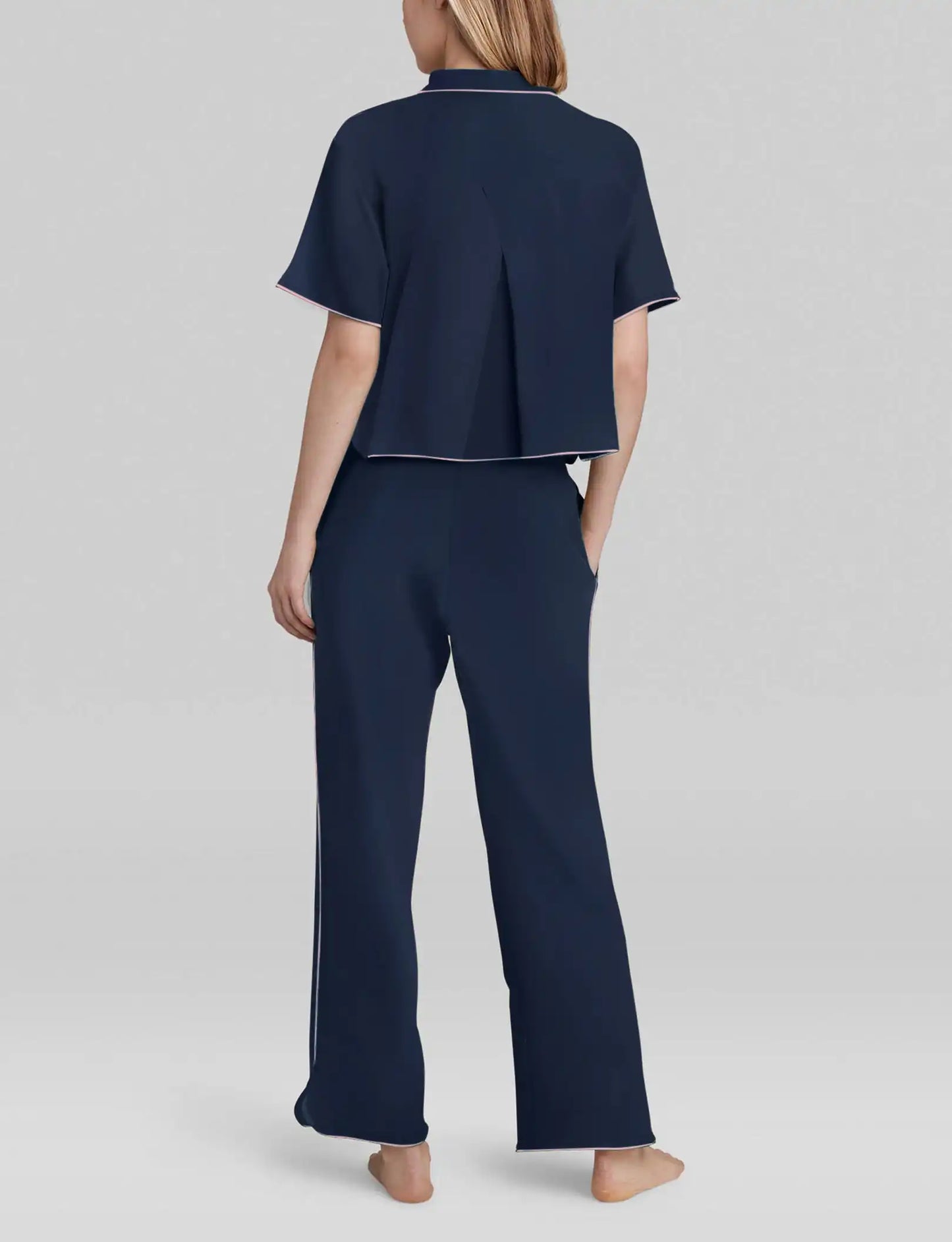 Women's Downtime Pullover Pajama Top & Pant Set