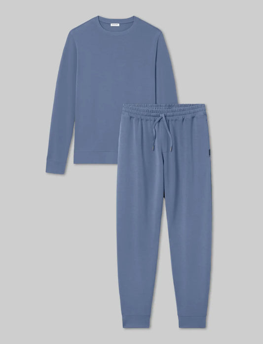 Luxe Traveler Knit Long Sleeve Crew & Jogger Set