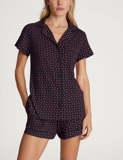 Women's Downtime Pajama Top & Short Set