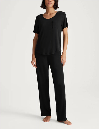 Women's Second Skin Sleep Pocket Tee & Pant Set