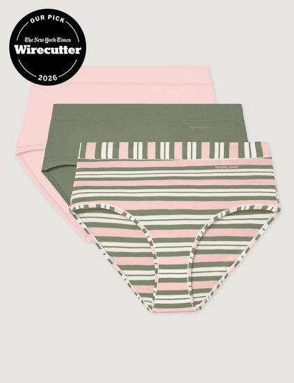 Women's Cool Cotton High Rise Brief (3-Pack)
