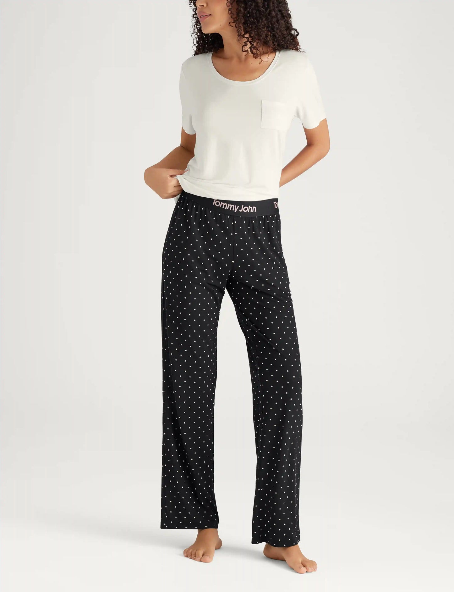 Women's Second Skin Sleep Pocket Tee & Pant Set