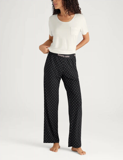 Women's Second Skin Sleep Pocket Tee & Pant Set
