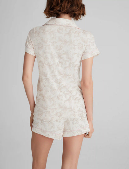 Women's Downtime Pajama Top & Short Set