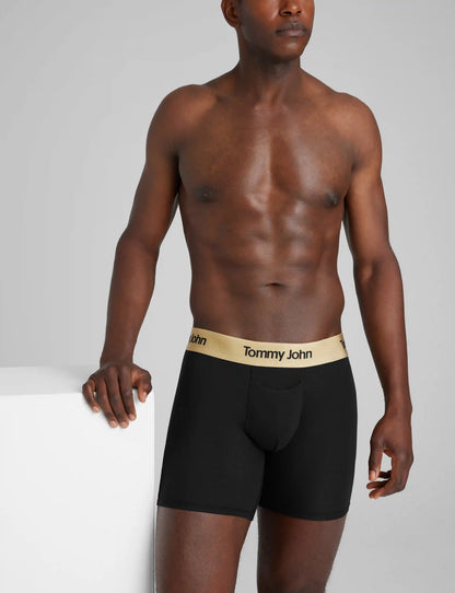Second Skin Mid-Length Boxer Brief 6"
