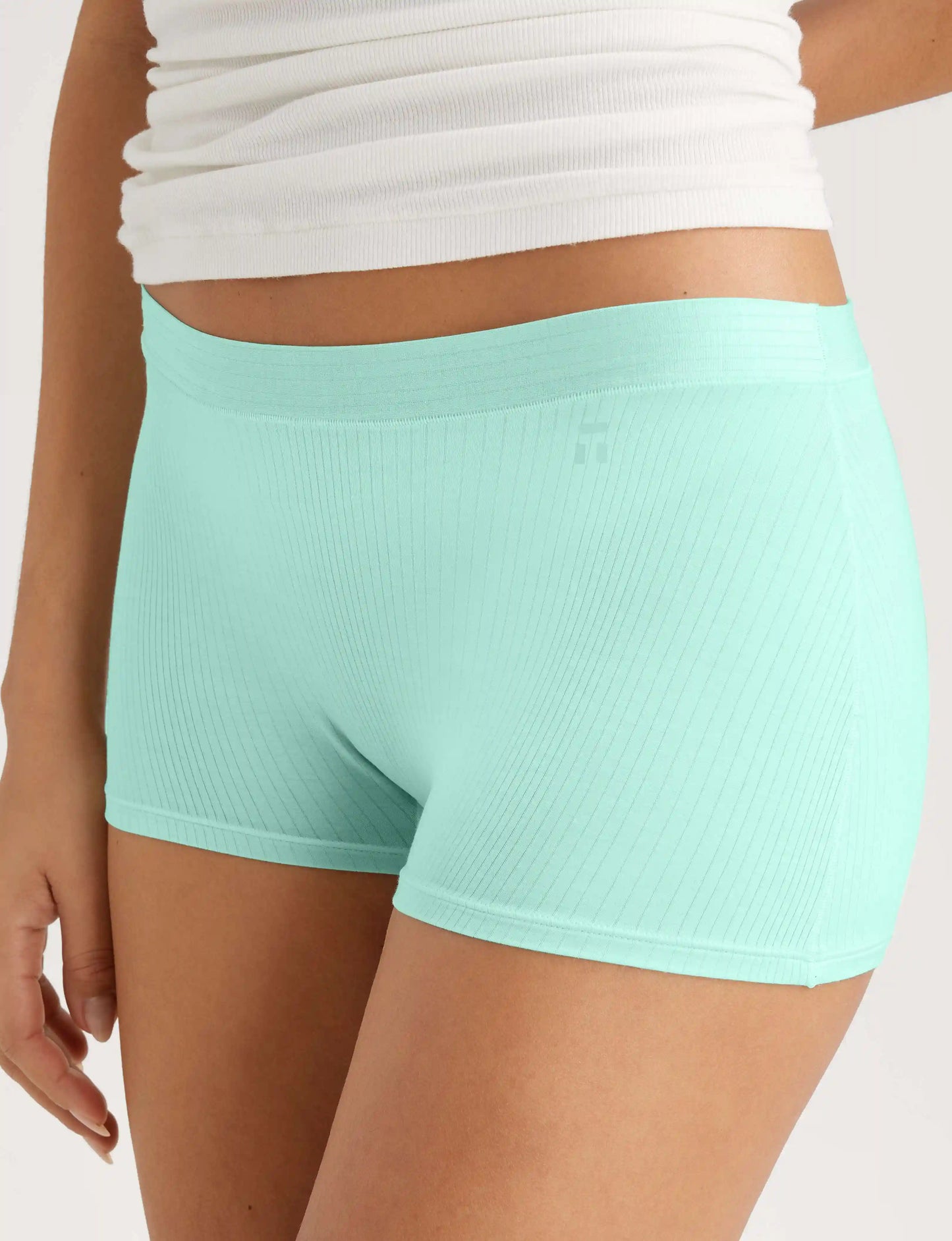 Women's Second Skin Luxe Rib Boyshort