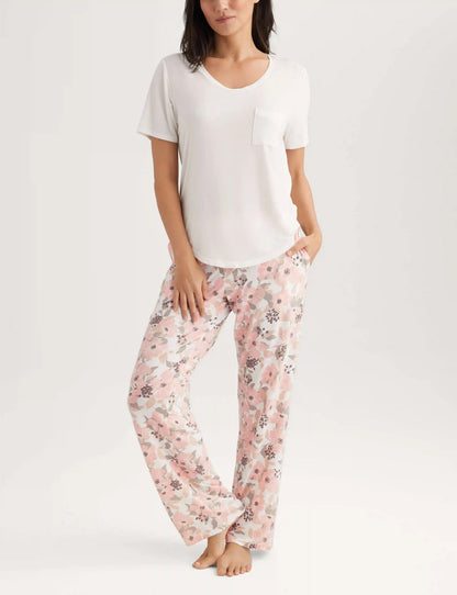 Women's Second Skin Sleep Pocket Tee & Pant Set