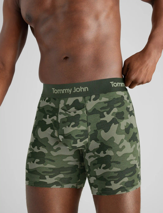 Second Skin Mid-Length Boxer Brief 6"