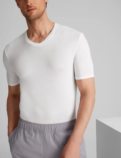 Second Skin High V-Neck Stay-Tucked Undershirt (6-Pack)
