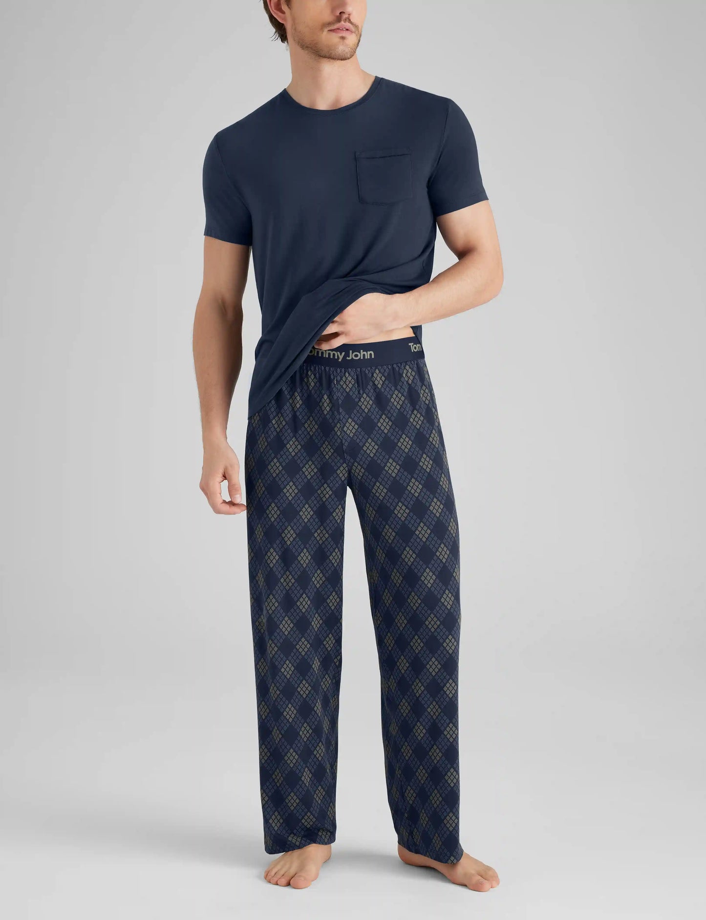 Second Skin Sleep Pocket Tee & Pant Set