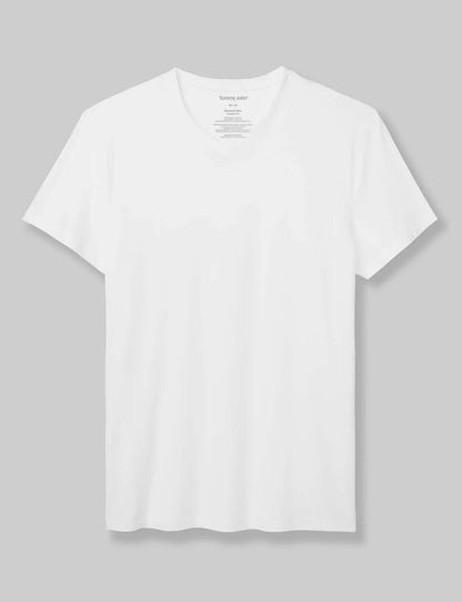 Second Skin High V-Neck Modern Fit Undershirt