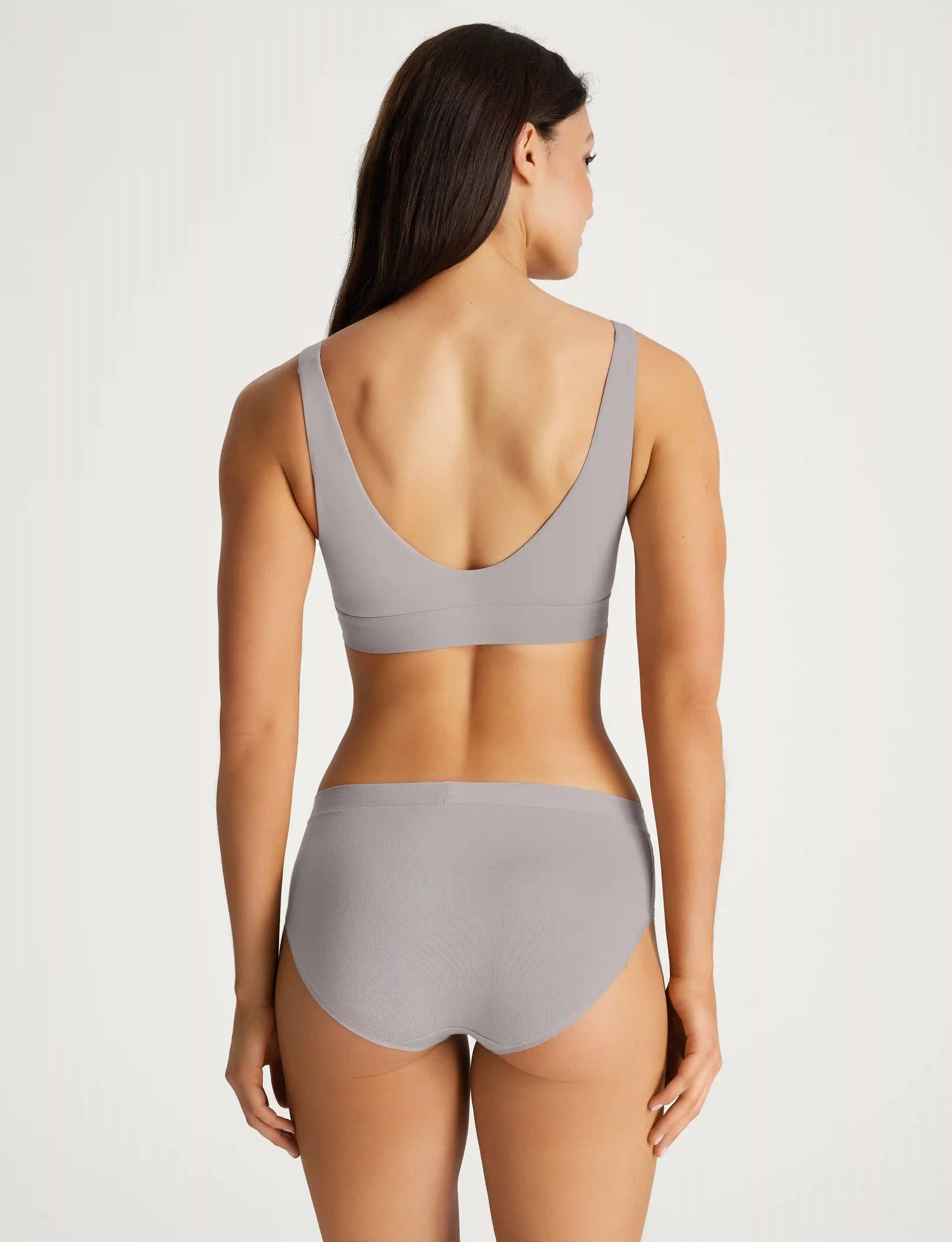 Second Skin Pullover V-Neck Bra & Brief Set