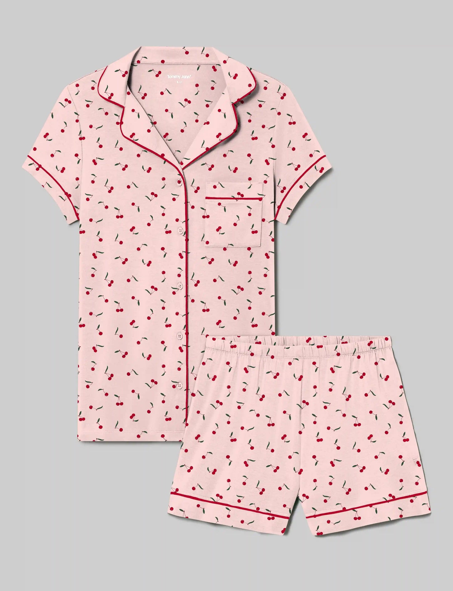 Women's Downtime Pajama Top & Short Set