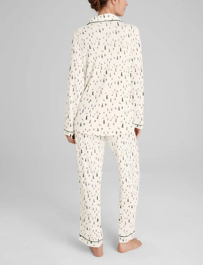 Women's Downtime Long Sleeve Pajama Top & Pant Set