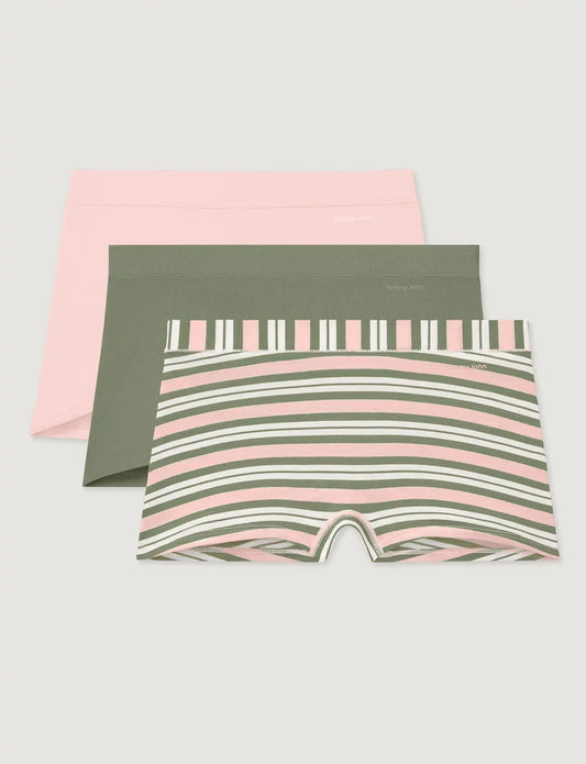 Women's Cool Cotton Boyshort (3-Pack)