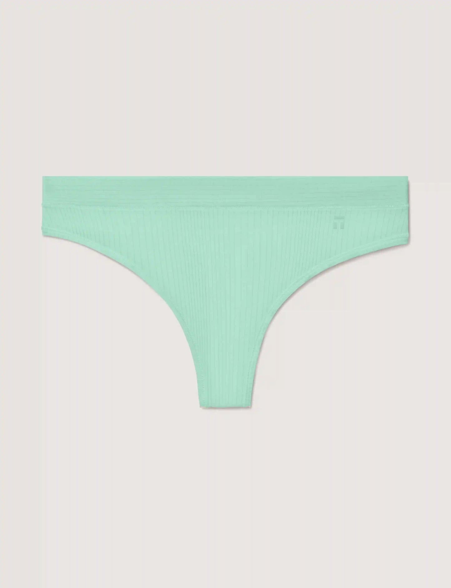 Women's Second Skin Luxe Rib Thong