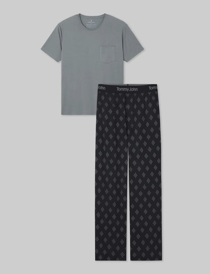 Second Skin Sleep Pocket Tee & Pant Set