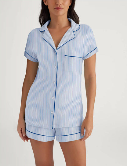 Women's Downtime Pajama Top & Short Set