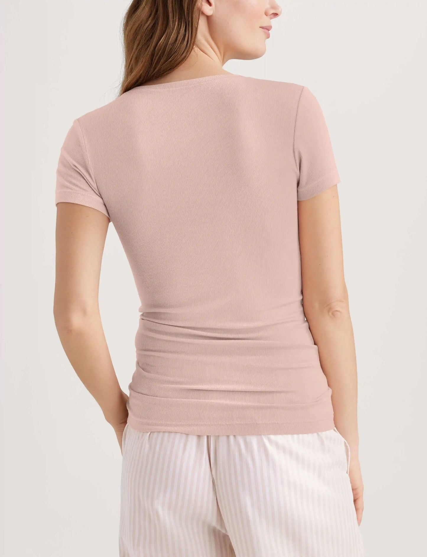 Women's Micro Rib Cap Sleeve Tee