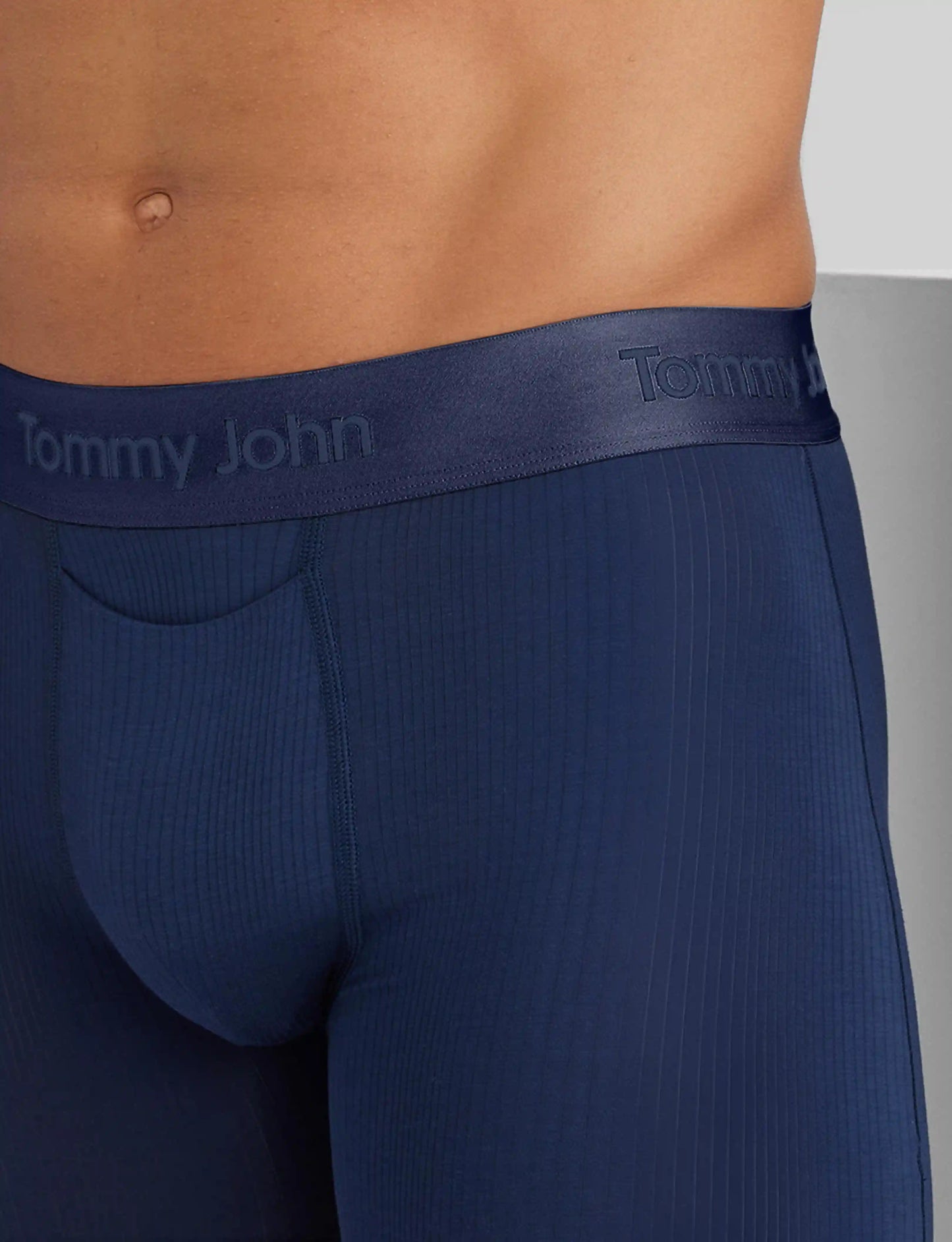 Second Skin Luxe Rib Boxer Brief 8"
