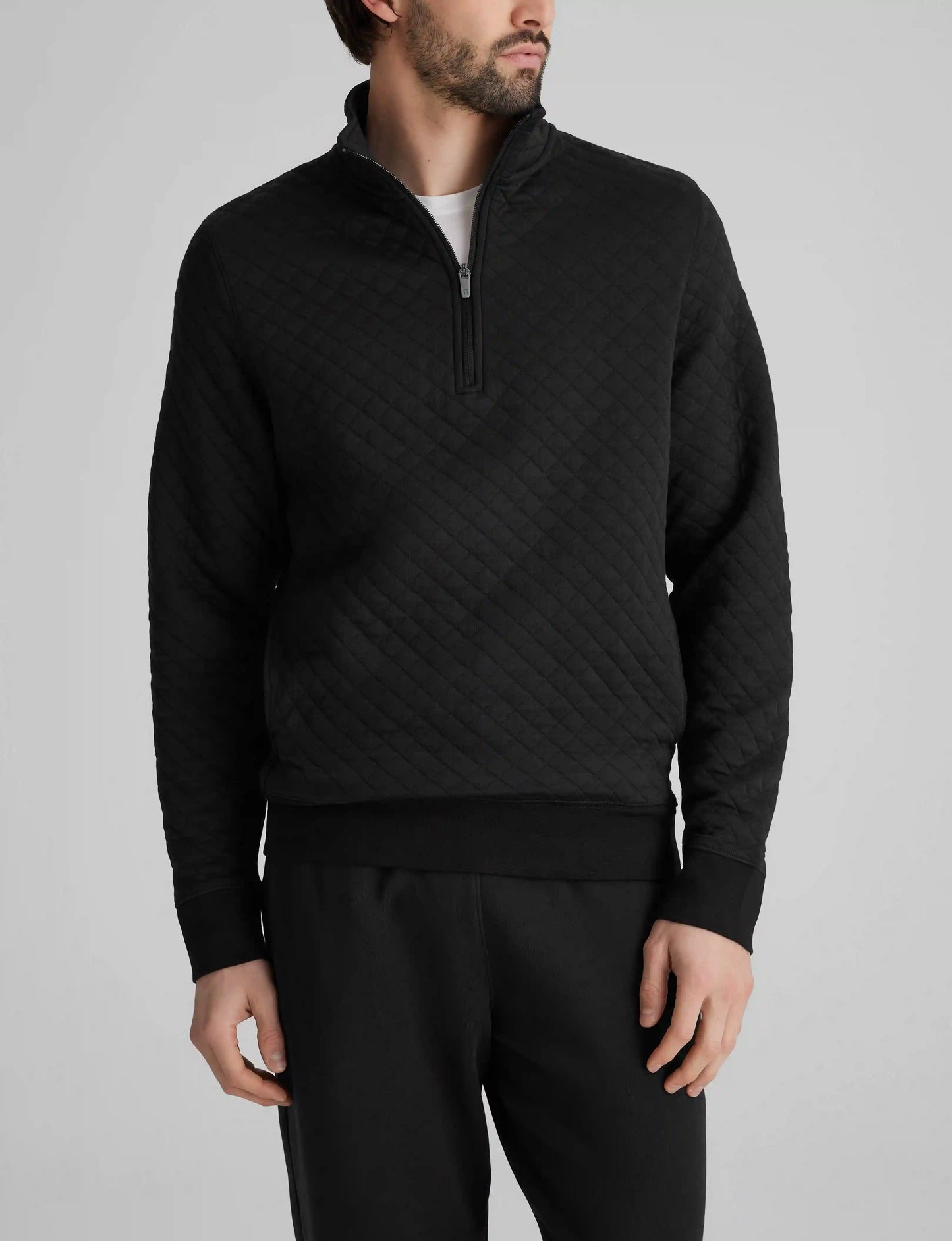 Quilted Quarter Zip