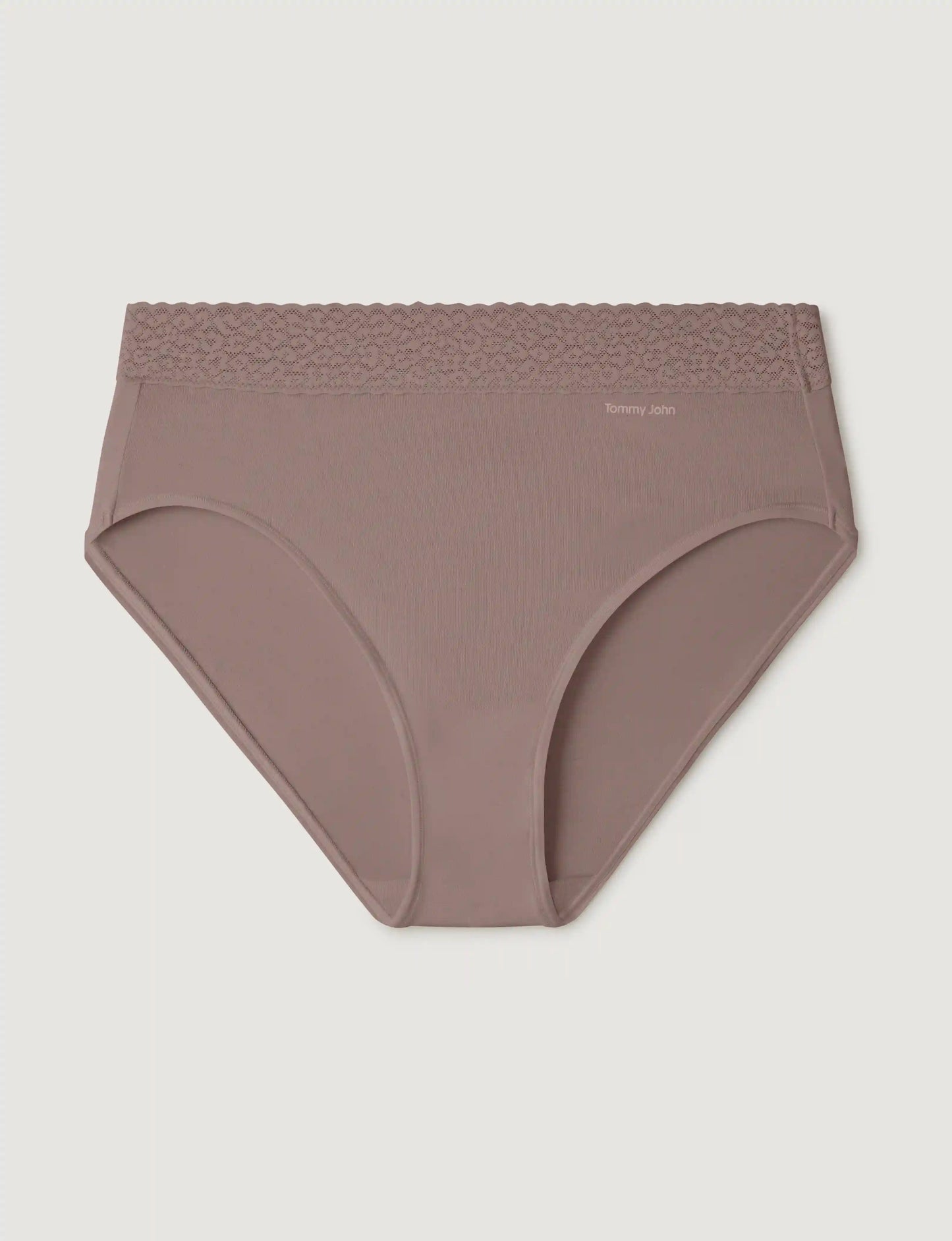 Women's Second Skin High Rise Brief, Lace Waist