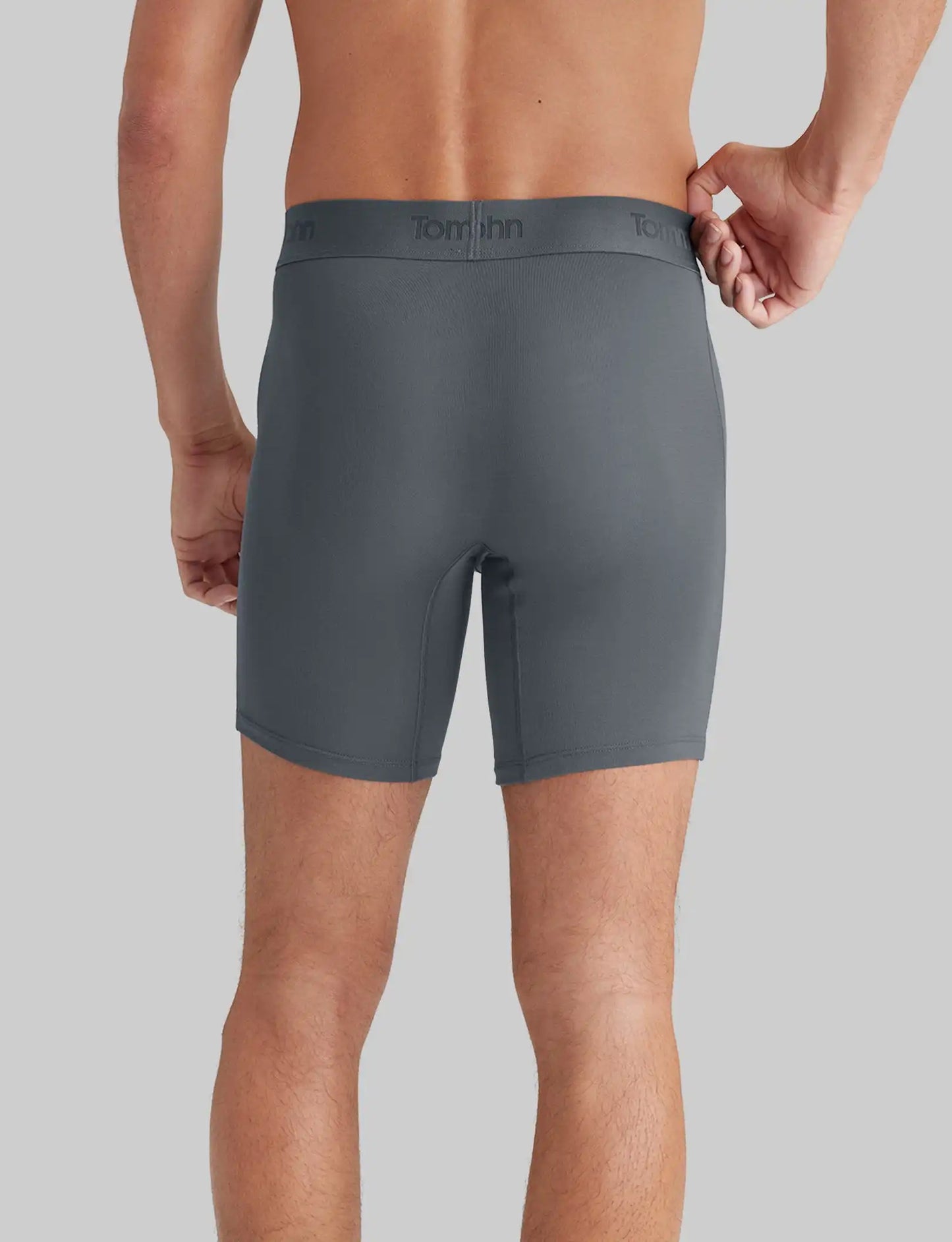Second Skin Mid-Length Boxer Brief 6" (3-Pack)