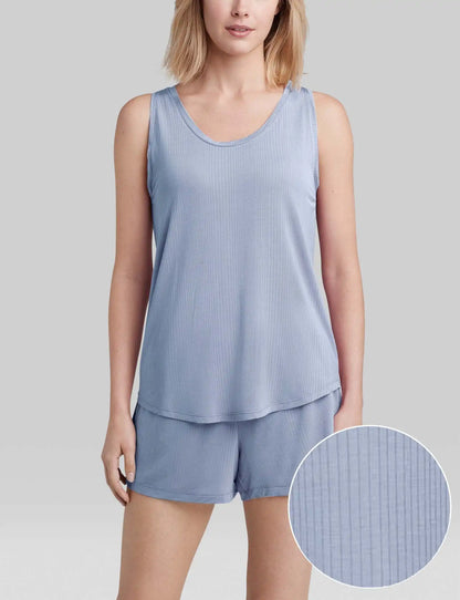 Women's Second Skin Luxe Rib Sleep Tank