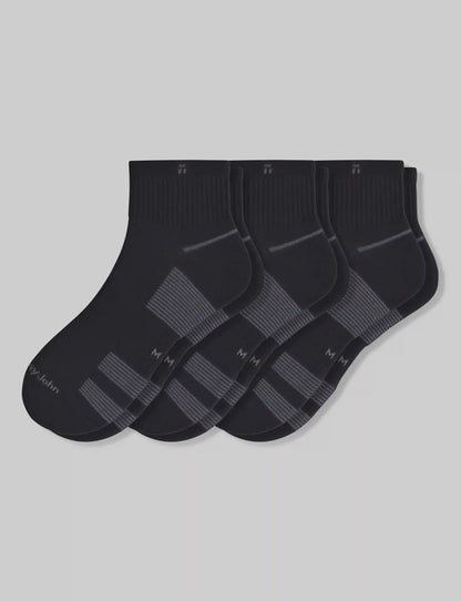 Performance Quarter Crew Sock (3-Pack)