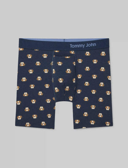 Cool Cotton Mid-Length Boxer Brief 6"