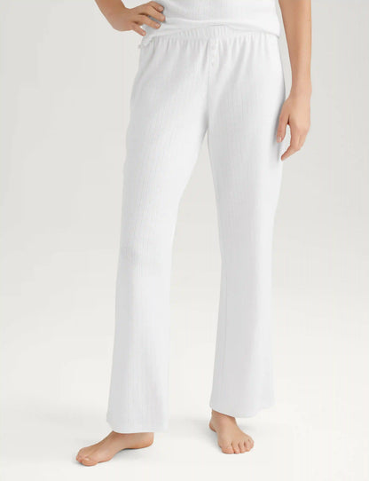 Women's Cotton Pointelle Rib Tank & Pant Set