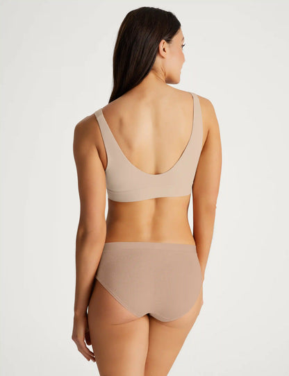 Second Skin Pullover V-Neck Bra & Brief Set