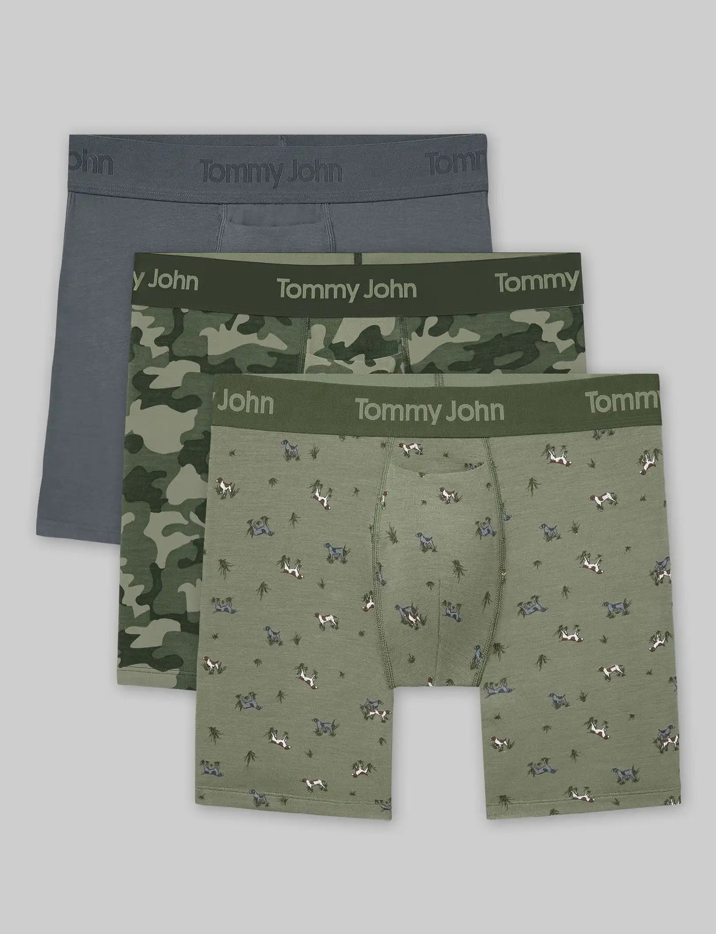 Second Skin Mid-Length Boxer Brief 6" (3-Pack)